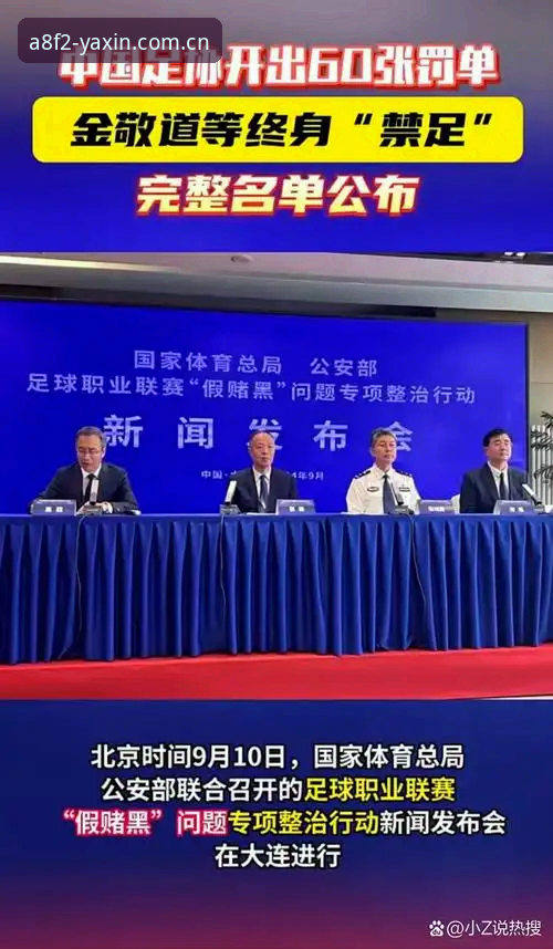 体育直播平台 足协第三批禁足名单公布,透过亚新YXZHTY看中国足球如何刮骨疗毒?